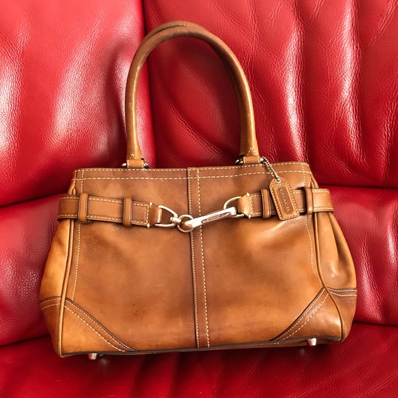 Coach Handbags - COACH F11199 HAMPTON LEATHER CARRYALL Coach Handbags - COACH F11199 HAMPTON LEATHER CARRYALL
